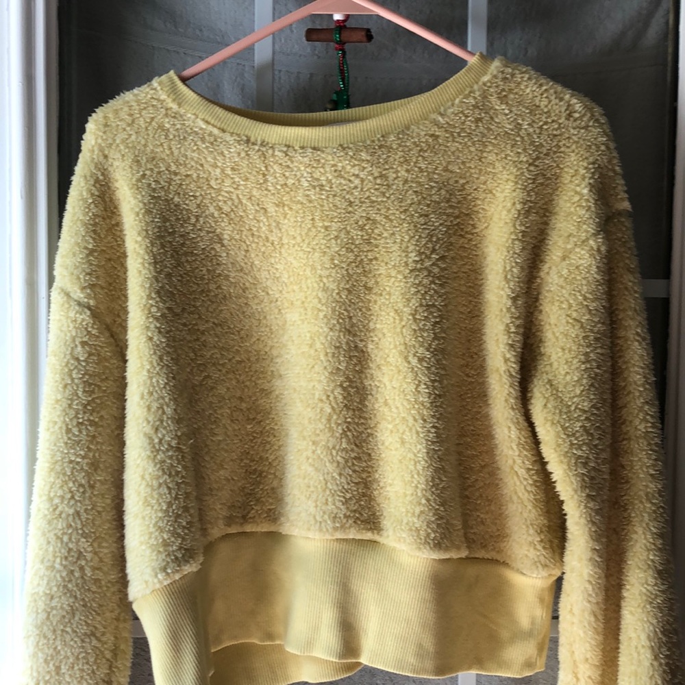 long sleeved crop top